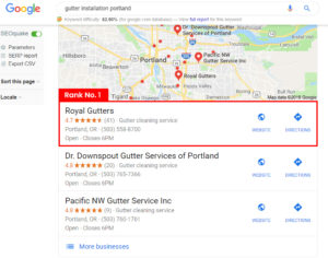 Keyword Gutter Replacement Portland