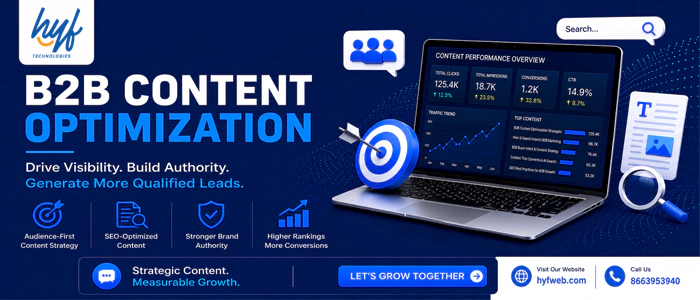B2b content optimisation